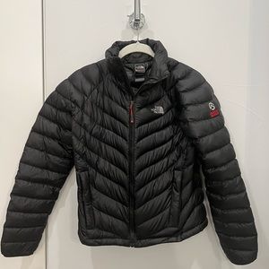 Women’s North Face Stretch Down Jacket in Black Size Small